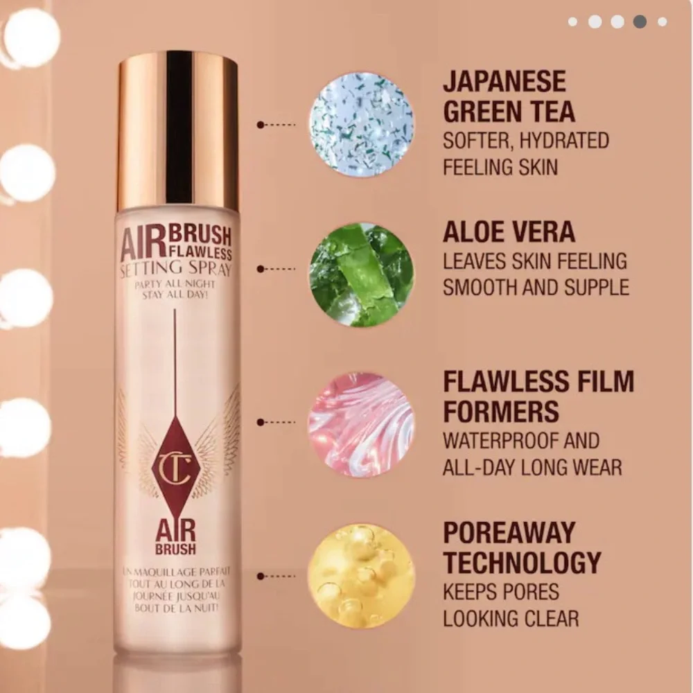 Charlotte Tilbury Airbrush Flawless Setting Spray 100 ml, 3.3 oz